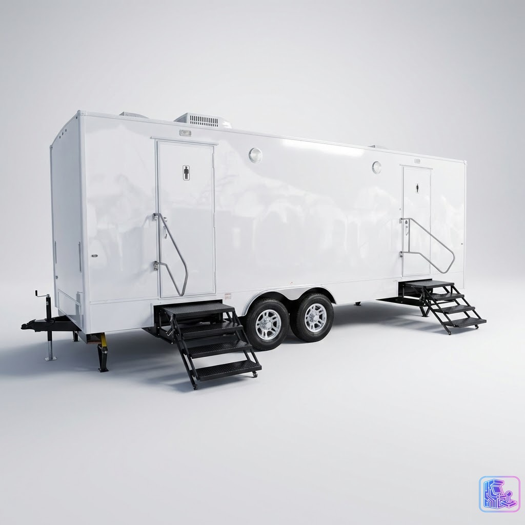 Luxury VIP Restroom Trailer