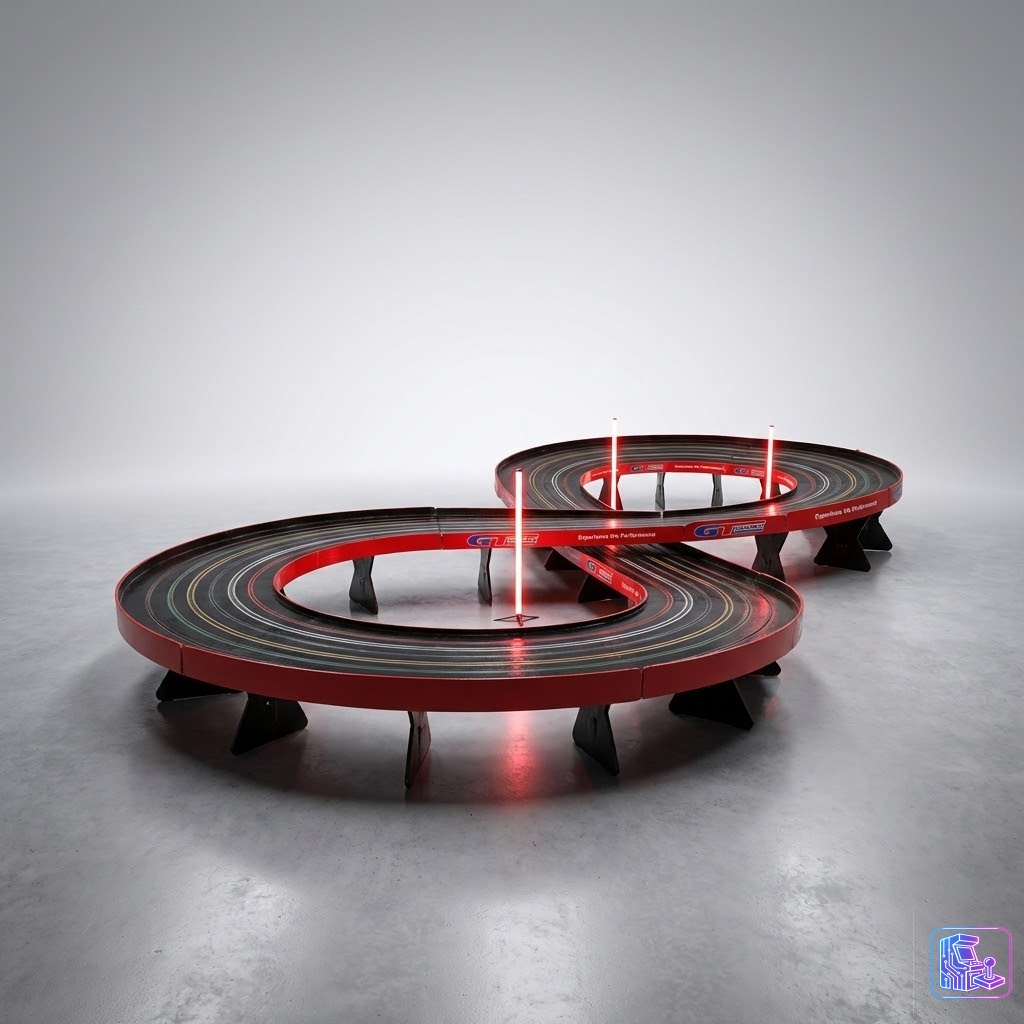 Slot Cars - 6 Lane
