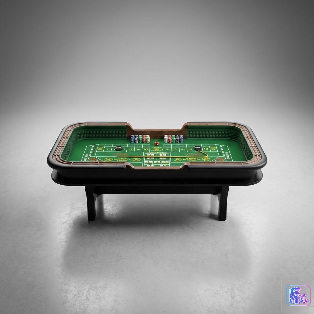Economy Craps Table