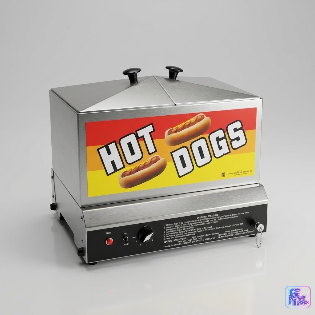 Jumbo Hot Dog Steamer