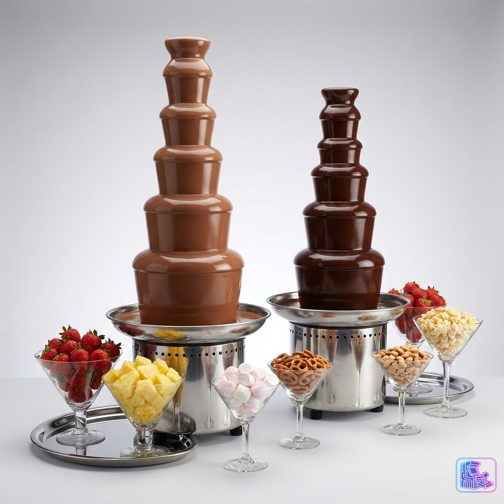 Jumbo Seven Tier Chocolate Fountain