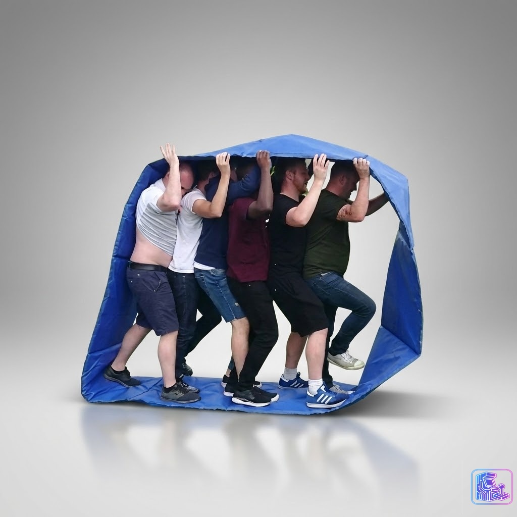 Human Caterpillar Races