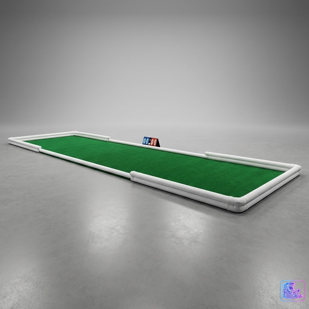 Giant Bocce Ball Court