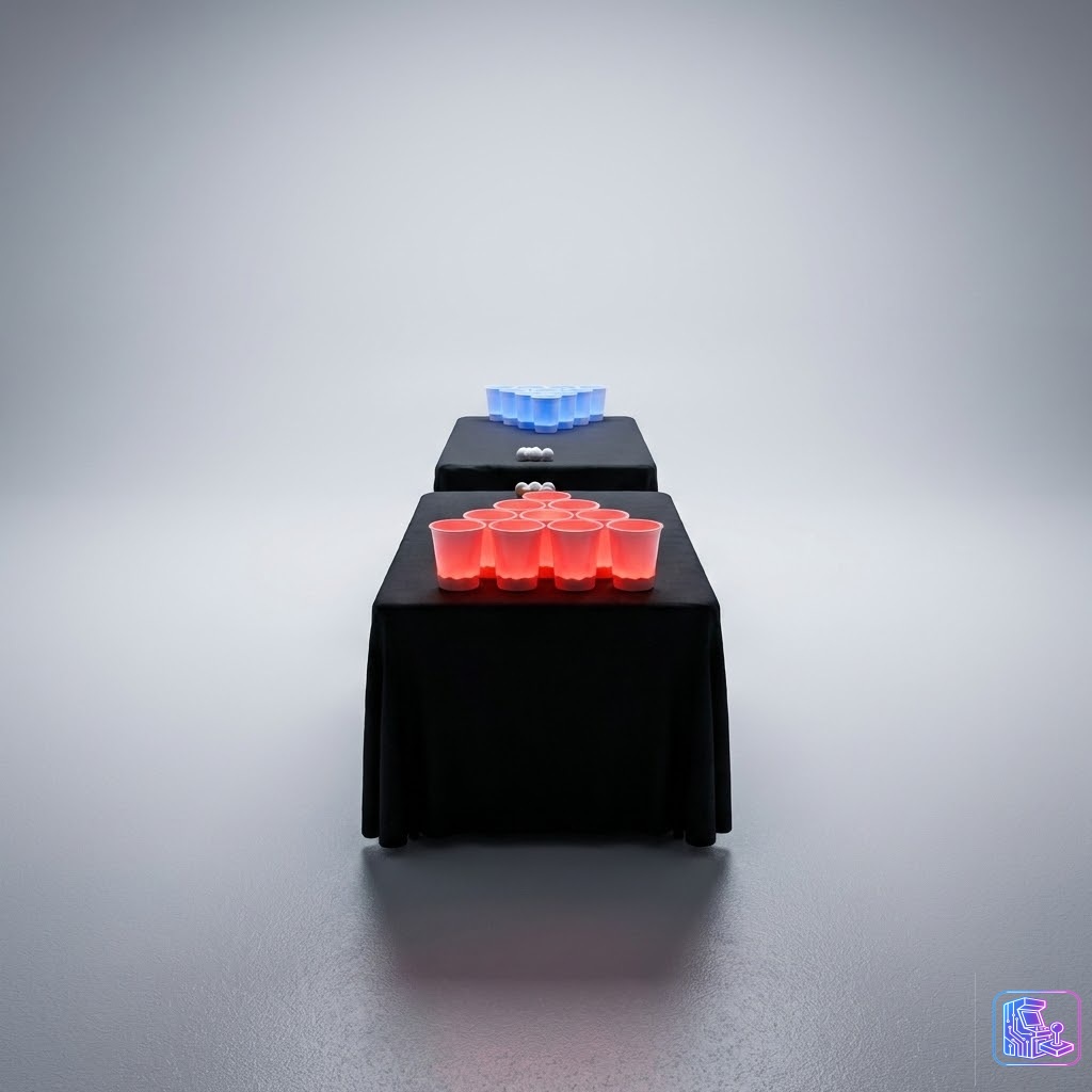 Oversized LED Beer Pong