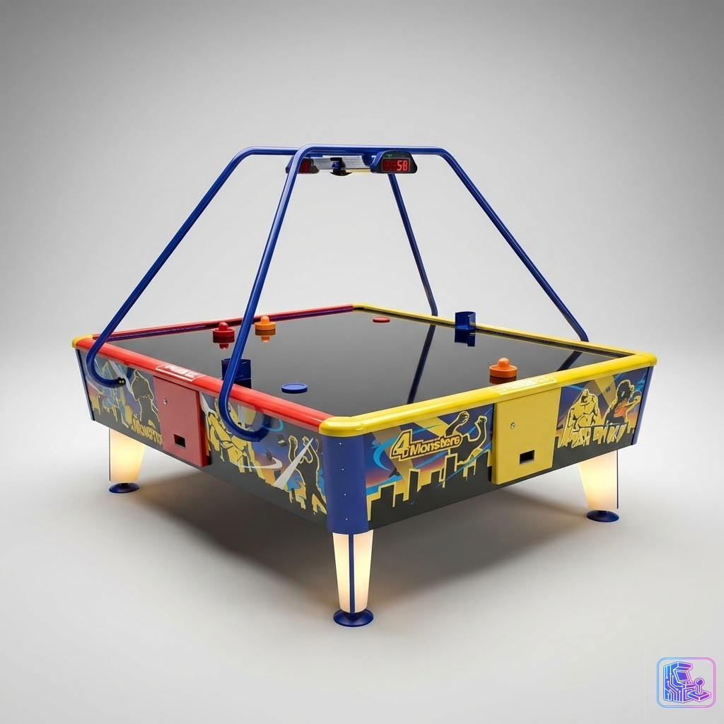 Air Hockey Table 4-Player 