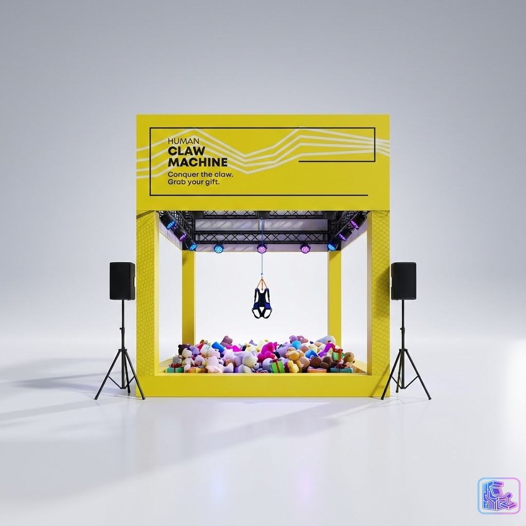 Human Claw Machine