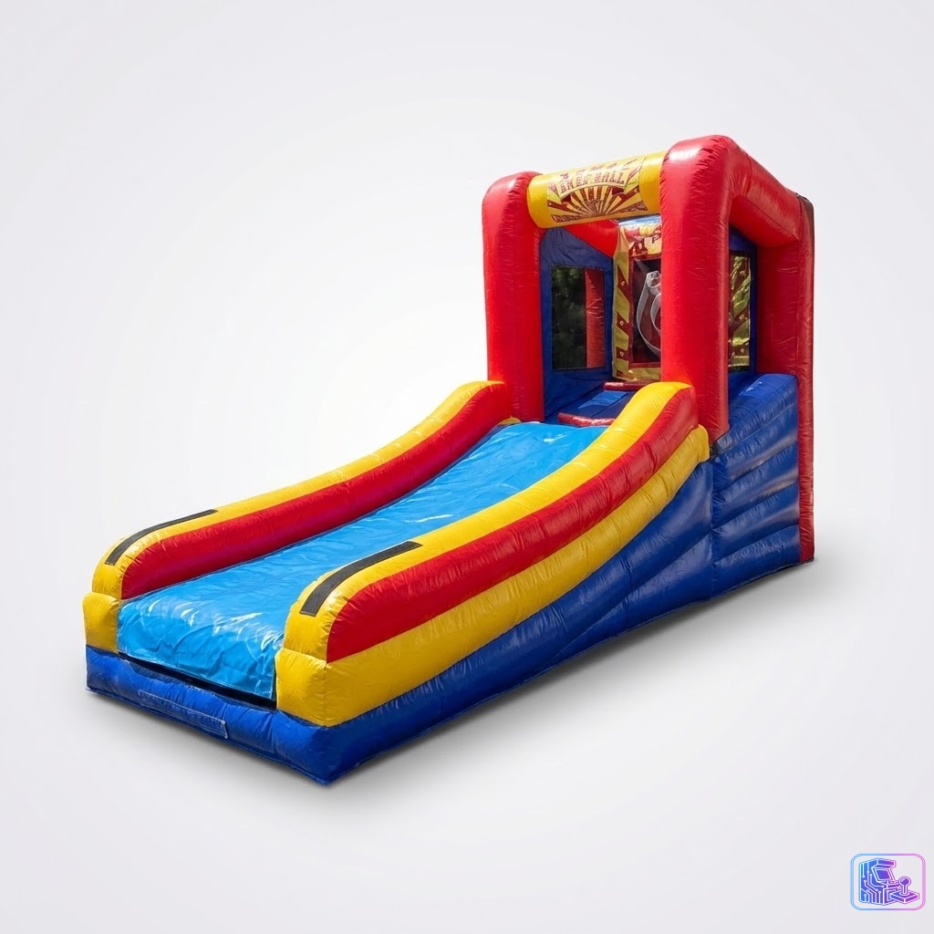 Inflatable Skeeball Alley