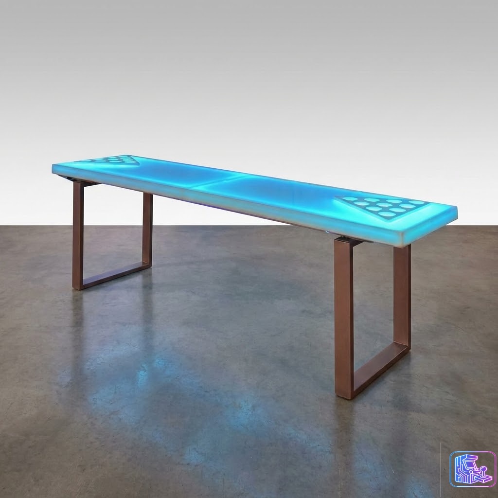 LED Glowing Beer Pong Table